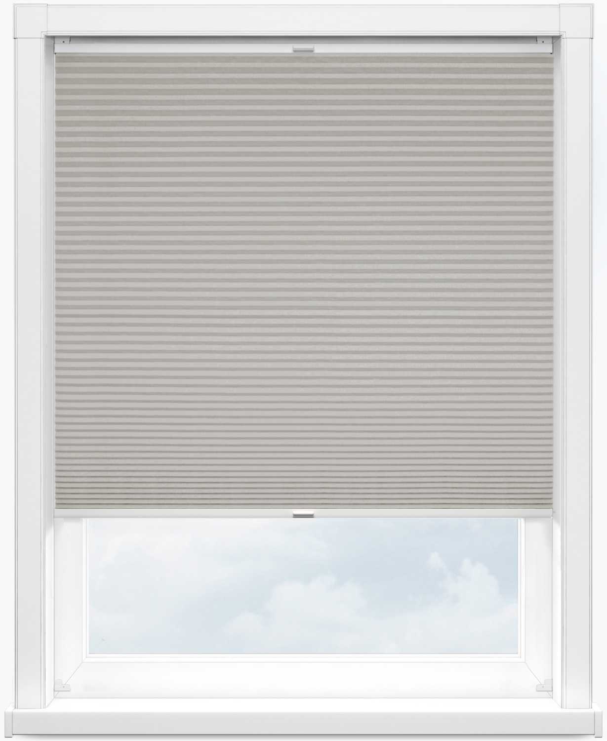 Рулонные шторы Гофре Перфект BO 1608 светло-серый