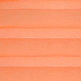 Шторы плиссе Тревира Силк 3499 оранжевый