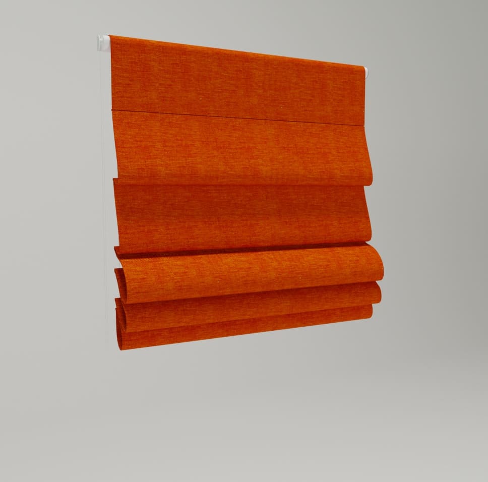 Римские шторы Erika080 Оранжевый