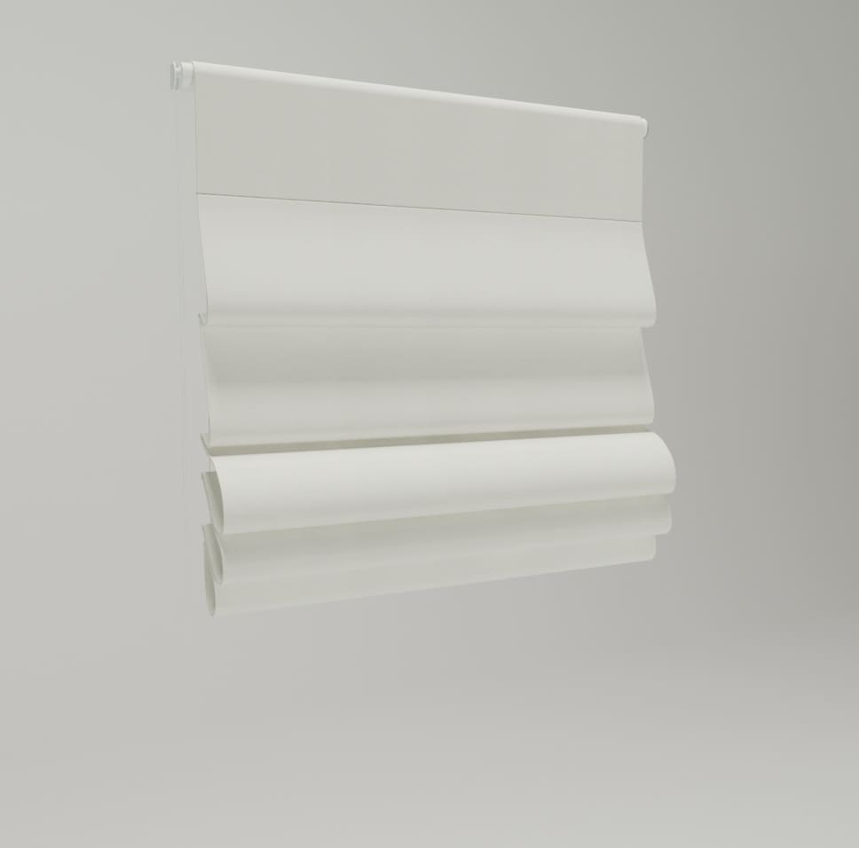 Римские шторы Eva011 Белый