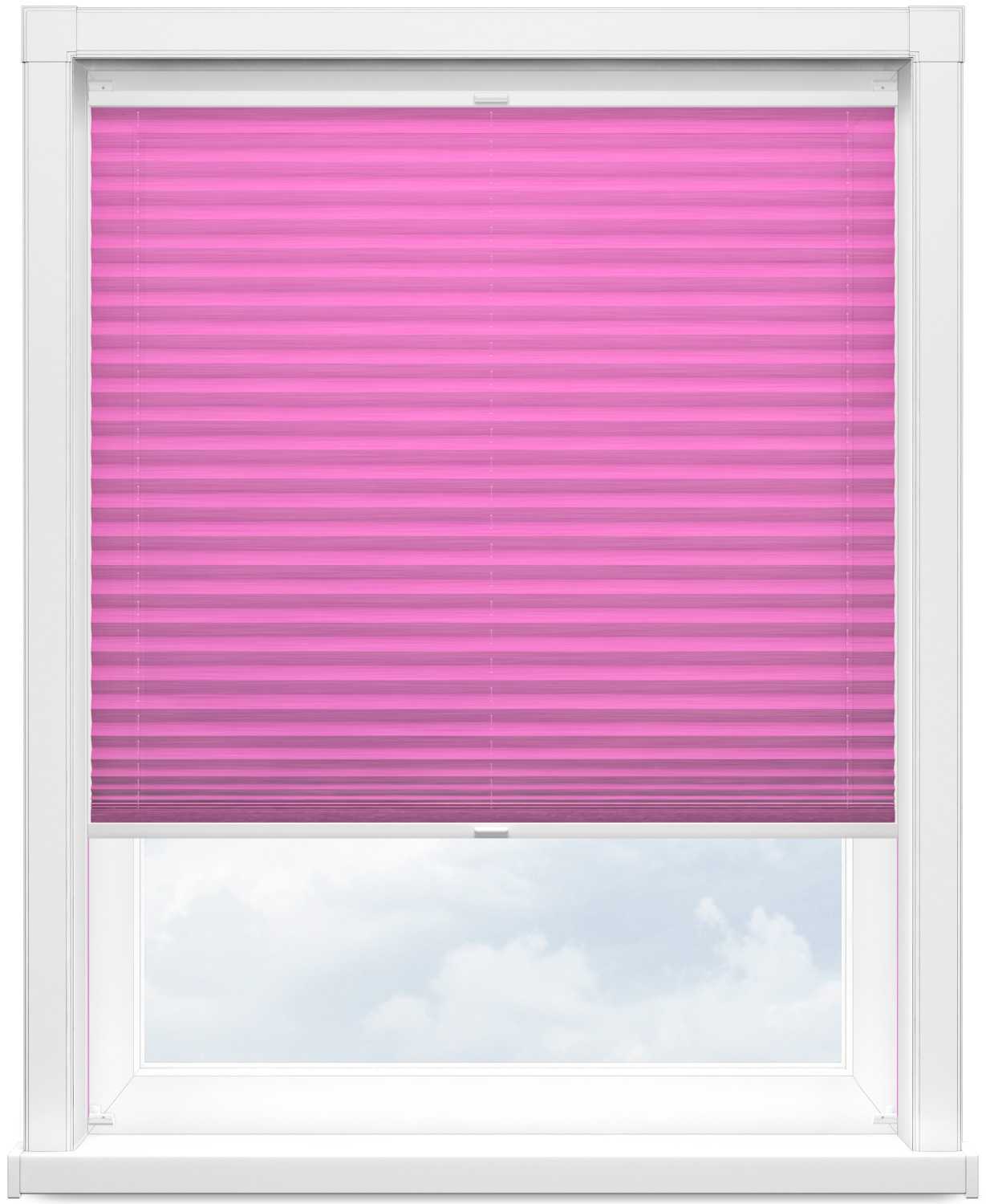 Шторы плиссе Капри 4096 розовый