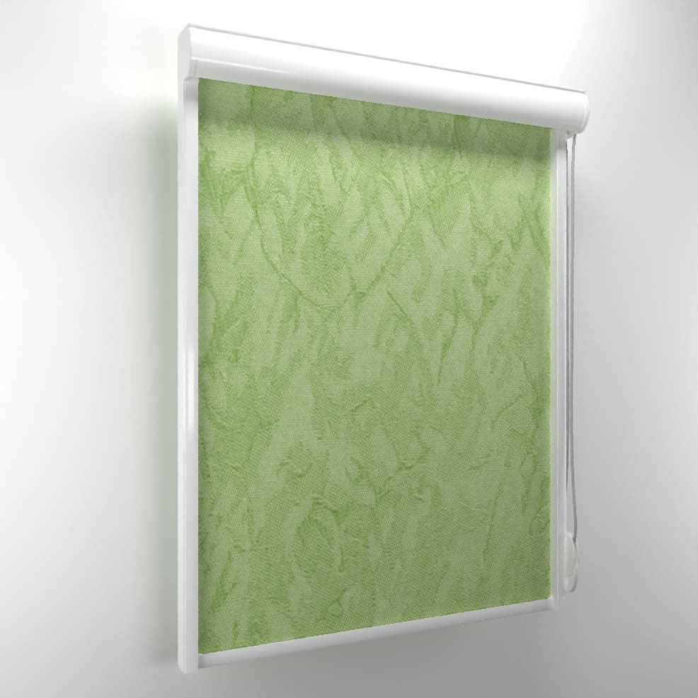 Рулонные шторы UNI Silk Green Зеленый